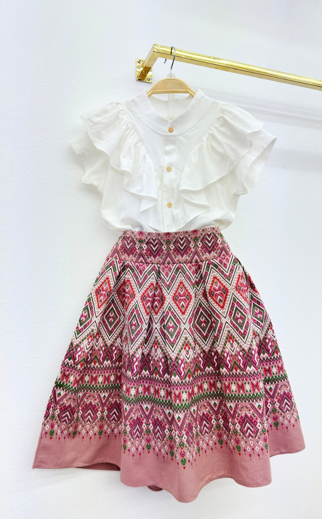 ชุดไทยประยุกต์เด็กหญิง เด็กโต9ถึง13ปี