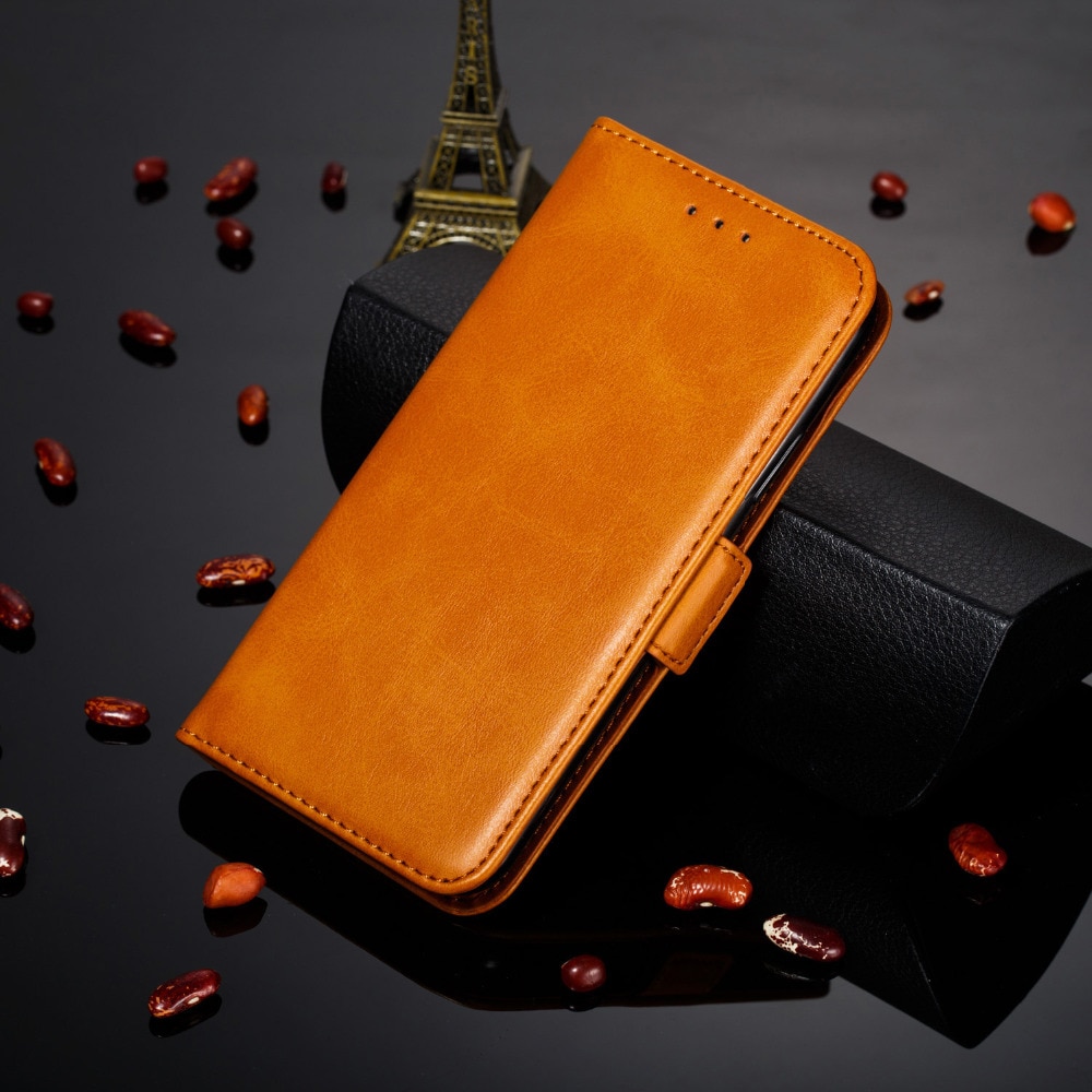 Case Samsung Galaxy A10 #เคสฝาพับหนัง PU แบบกระเป๋าสตางค์ Leather Wallet Stand Flip Phone Case