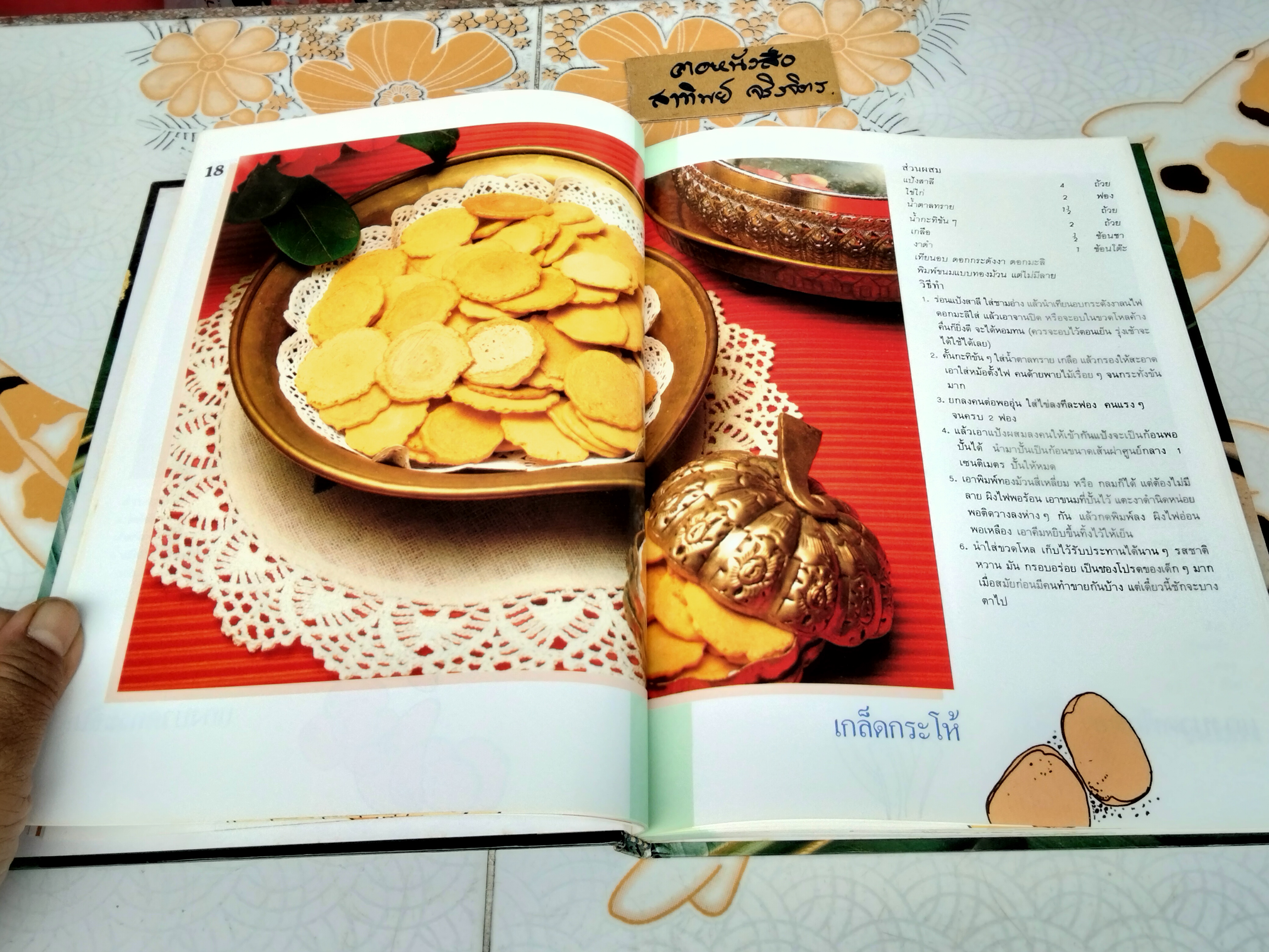 ขนมไทยมรดกทางวัฒนธรรม โดย อ.มิตรา หอรัตนชัย, อ.อวยศรี ชูฤกษ์ **สินค้าหมด**