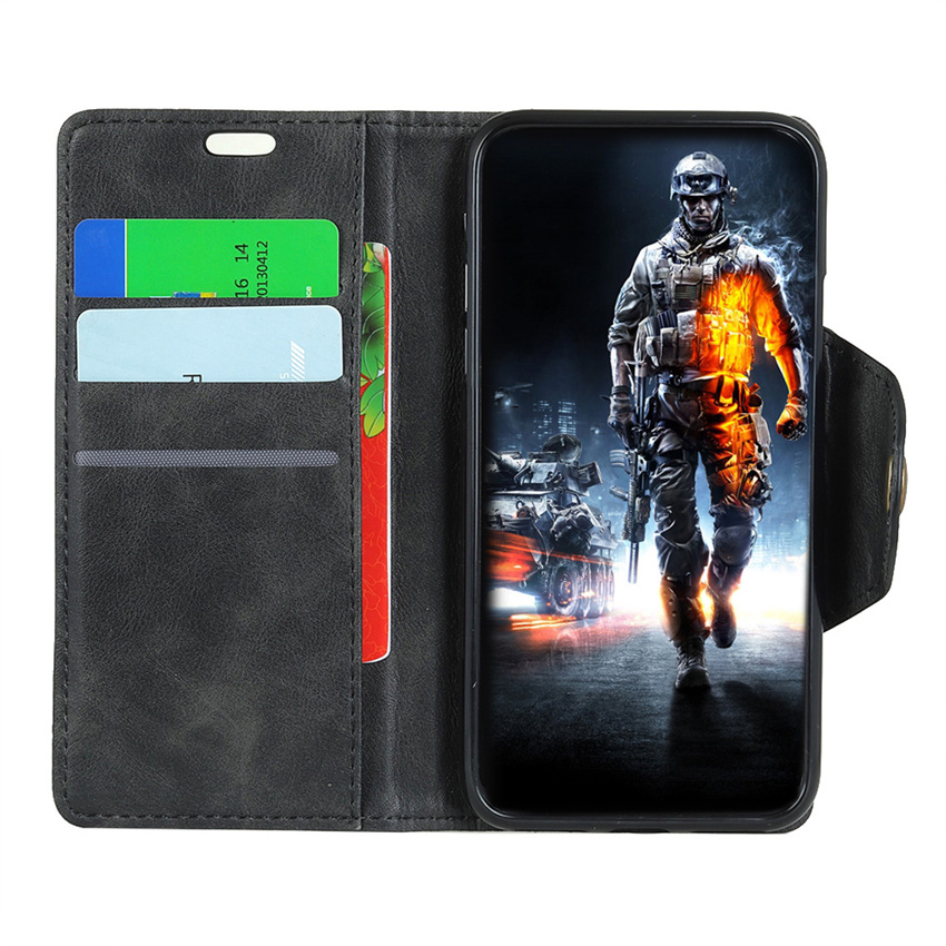 Case Samsung Galaxy A7 (2018) #เคสฝาพับหนัง PU Leather Wallet คุณภาพดีราคาถูก