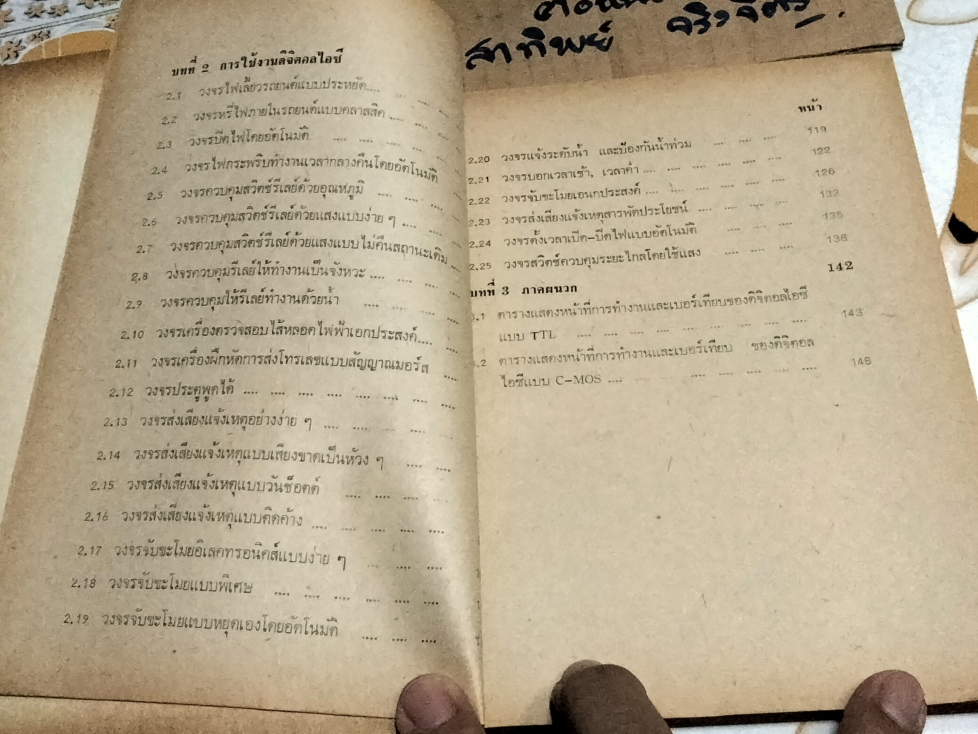 รวมวงจรดิจิตอล โดย ก้องเกียรติ ณ สีมา - ส. ศรีสมบูรณ์ - อีเลคทรอนิคส์ เวิลด์ ฉบับสุดพิเศษ จัดพิมพ์ครั้งแรก พ.ศ 2523