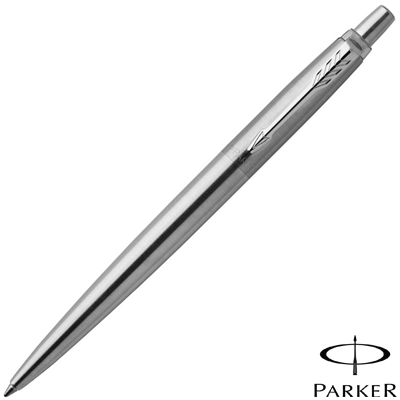 ปากกาลูกลื่น Parker Jotter สแตนเลส จีที ( ด้ามเงินแหนบเงิน )