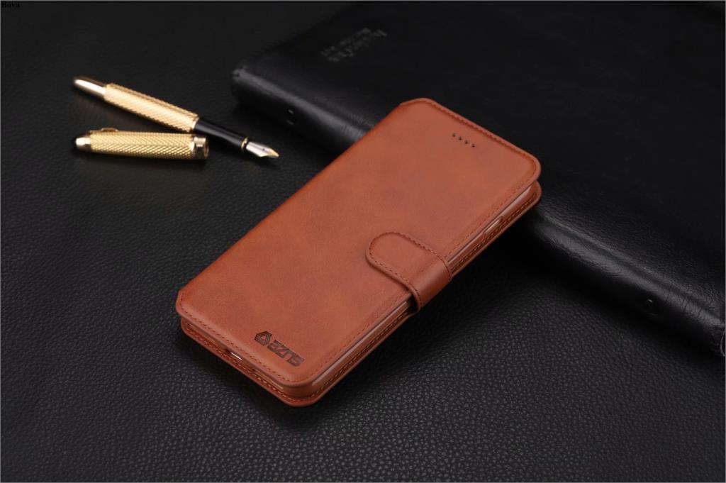 Case iphone 7 plus / 8 plus #เคสฝาพับหนัง PU มีช่องใส่บัตร AZNS Wallet Leather Stand Phone Cover