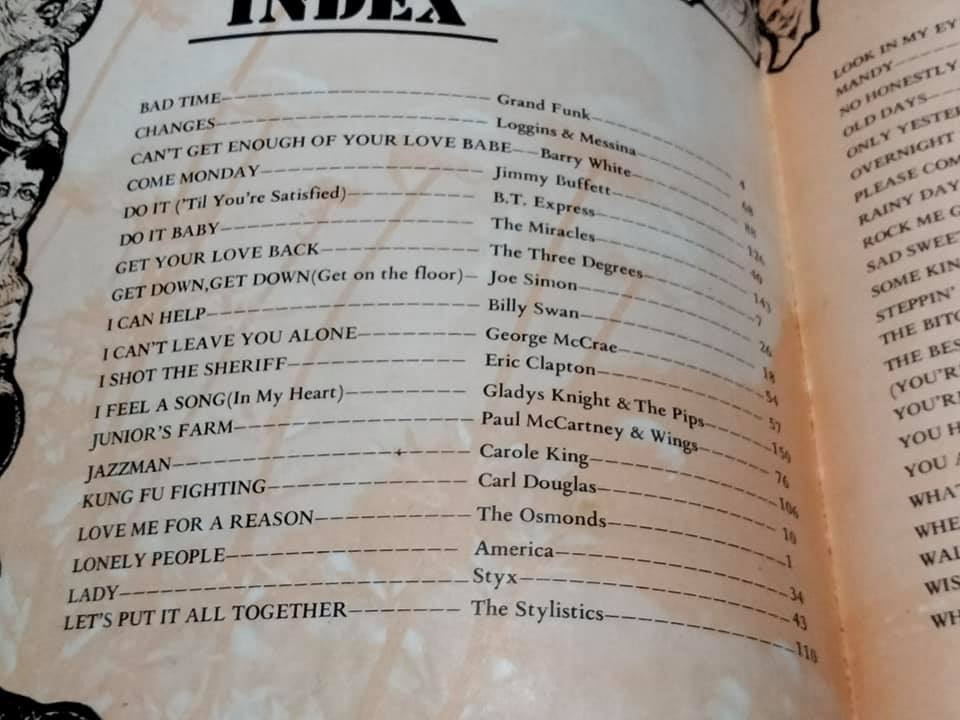 MUSIC BOOKS โดย I S. SONG HITS THAILAND'S LEADING MUSIC MAGAZINE , พิมพ์ที่วงศ์สว่างการพิมพ์ พ. ศ. 2519