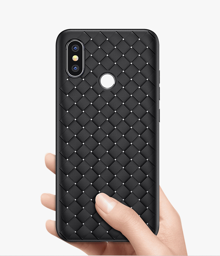 Case Xiaomi Mi 8 (6.21 นิ้ว) #เคสฝาหลัง TPU BENKS Woven Pattern Heat Dissipation รูปแบบการทอช่วยระบายความร้อน