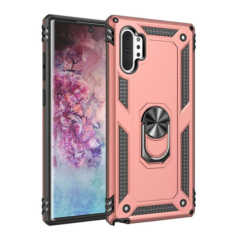 Case Samsung Galaxy Note 10+ #เคสฝาหลัง Hybrid TPU+PC มีแหวนสวมนิ้ว