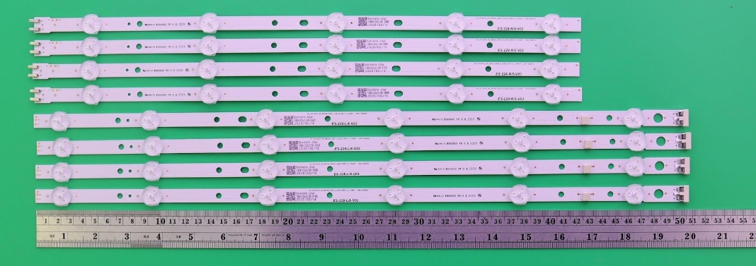 LED BACKLIGHT SAMSUNG 48H5003 48H4200 CY-HH048BGLV3V ( 5+6 ) LED X 4