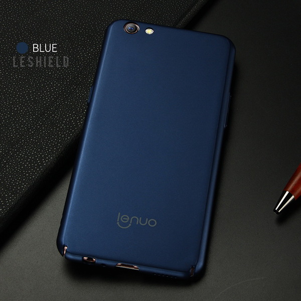 เคส Oppo R9s #เคสฝาหลัง LENUO Silky Touch Rubberized