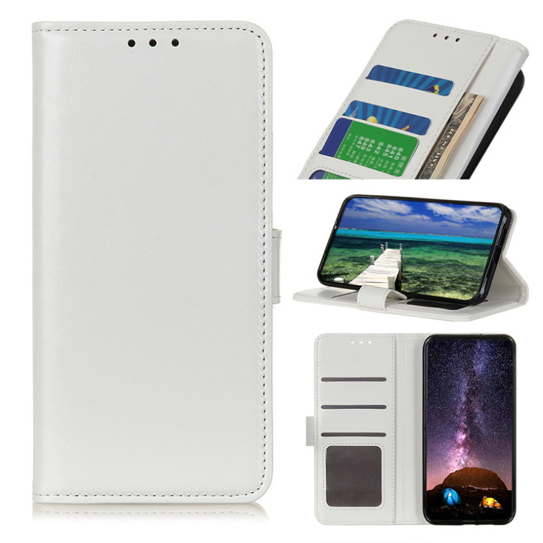 เคส Xiaomi Mi 11 #เคสฝาพับหนัง PU แบบกระเป๋าสตางค์ ผิวหนังม้า Crazy Horse PU Leather Wallet