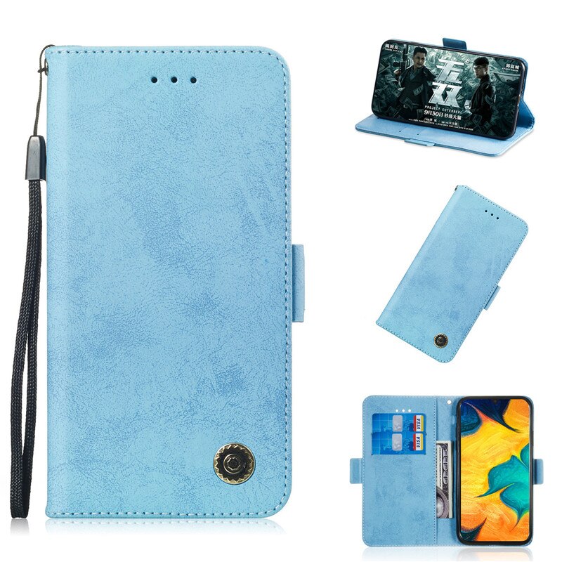 เคส iPhone 6s Plus / 6 Plus #เคสฝาพับแบบกระเป๋าสตางค์ Retro Style PU Leather Wallet