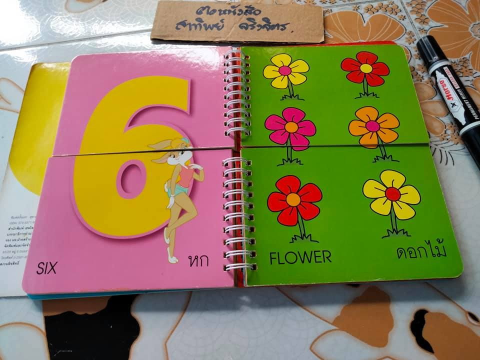 เรียนศัพท์นับเลขแสนสนุก (LOONEY TUNES) หนังสือภาพสำหรับเด็กวัยก่อนเข้าเรียน-วัยอนุบาล