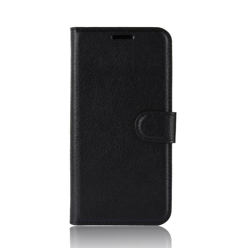 Case Samsung Galaxy Note FE #เคสฝาพับสไตล์กระเป๋าสตางค์หนัง PU ผิวลิ้นจี่สีสันสวยงามทันสมัย