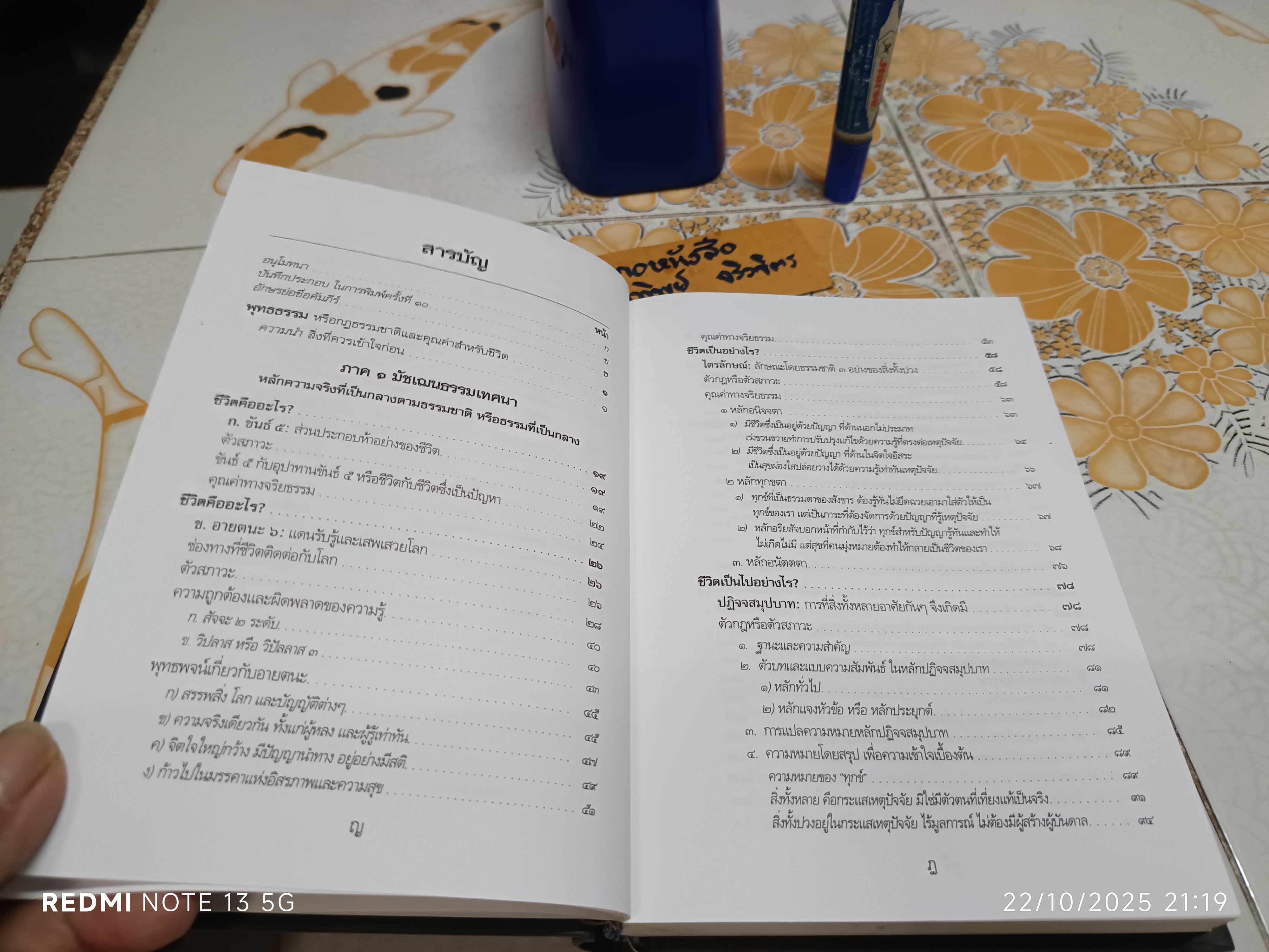 หนังสือ พุทธธรรม (ฉบับเดิม) พิมพ์ครั้งที่ 15/2544 / ประพันธ์โดย พระธรรมปิฎก (ป. อ. ปยุตฺโต)