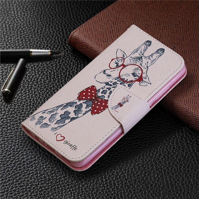 เคส Huawei Y9 Prime 2019 #เคสฝาพับกระเป๋าสตางค์หนัง PU พิมพ์ลายสวยๆ Pattern Printing Leather Wallet