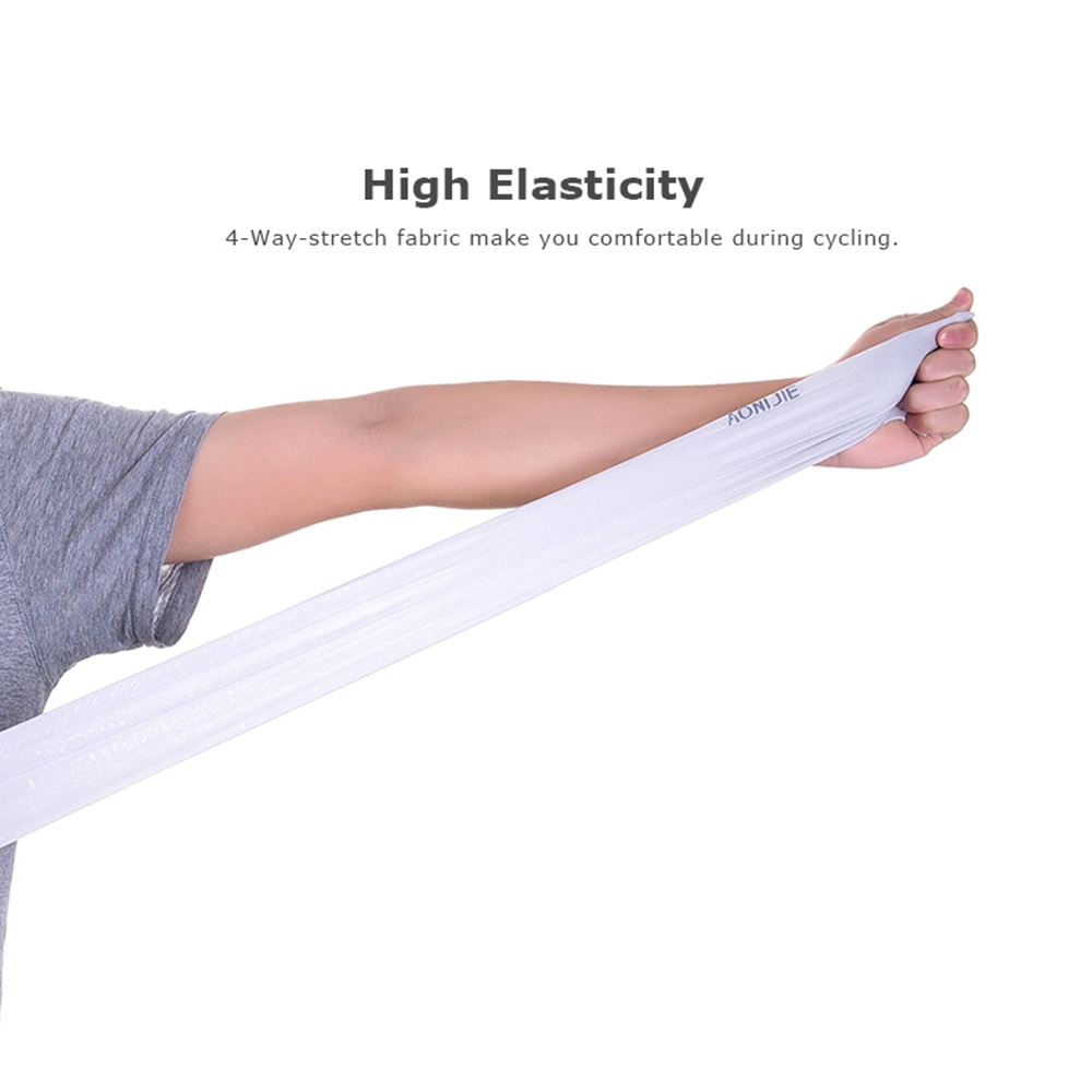 ปลอกแขนกันแดด ปลอกแขนกันยูวี AONIJIE แบบสวมนิ้วโป้ง(E01)