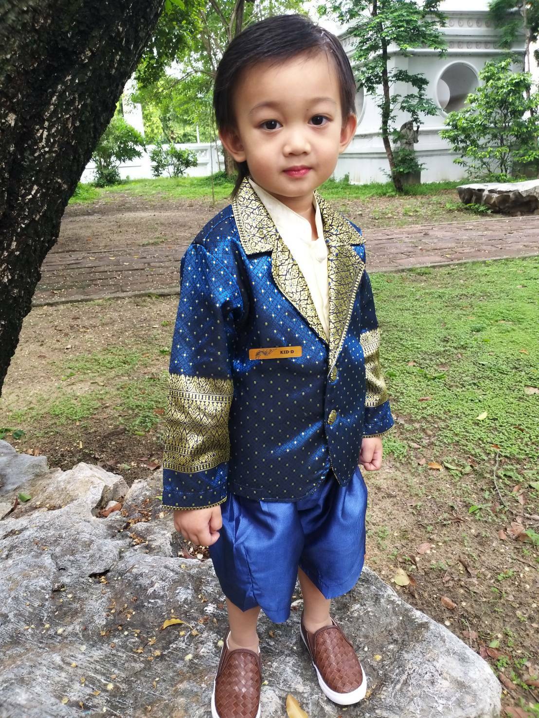 ชุดไทยเด็กชาย งานประณีต