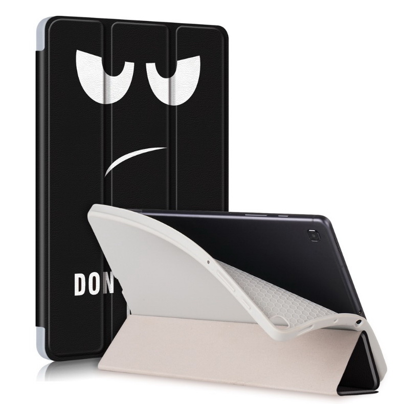 Case Samsung Galaxy Tab S6 Lite 10.4 SM-P610 P615 P617 #เคสฝาพับหนัง PU แบบ 3 พับมีช่องเก็บปากกา Soft TPU Tri-fold Stand Leather Smart Tablet