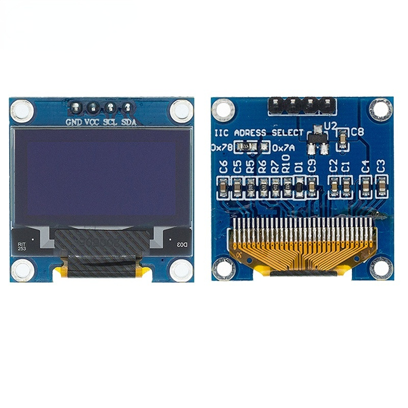 OLED I2C Display Module 0.96 นิ้ว 1.3 นิ้ว จอ OLED สีขาว
