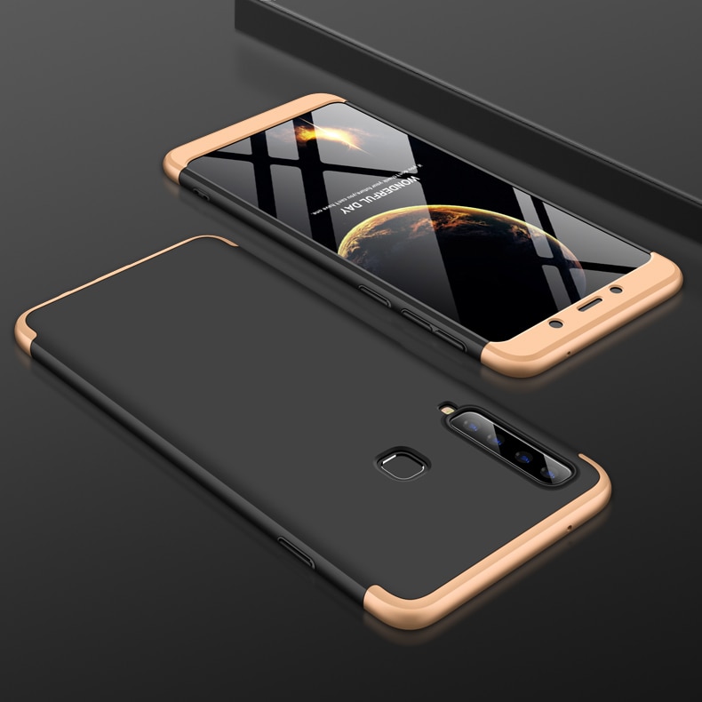 เคส Samsung Galaxy A9 (2018) #เคสฝาหลังพลาสติกแข็ง GKK Detachable All-wrapped Matte แยกชิ้นได้