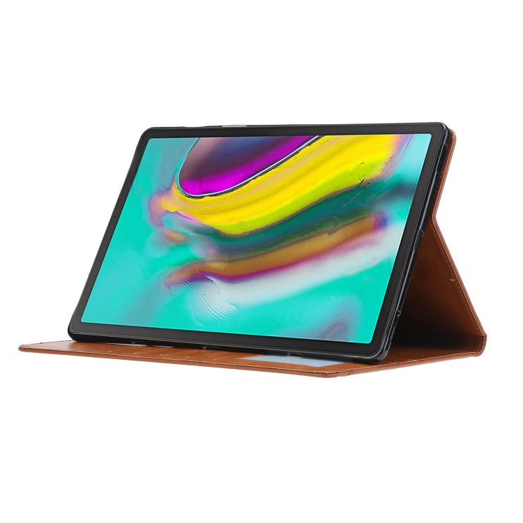 Case Samsung Galaxy Tab S5e SM-T720 #เคสฝาพับหนัง PU พับตั้งได้ PU Leather Protection Flip Case with Stand