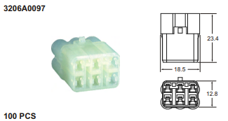 ปลั๊กต่อสายไฟในรถยนต์ AUTOMOTIVE CONNECTORS ,090 SMTO HM SERIES 0.5sqmm