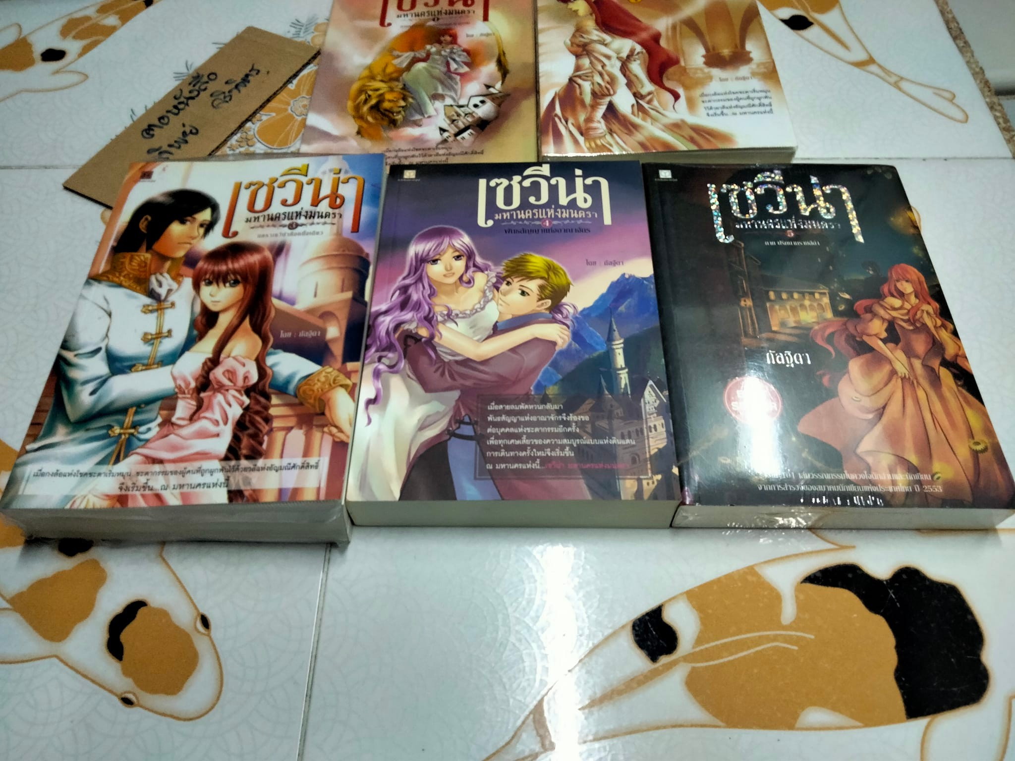 เซวีน่า มหานครแห่งมนตรา (5 เล่มชุด) โดย กัลฐิดา **สินค้าหมด**