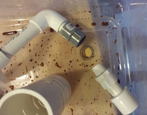 Aquaponics Auto Bell Siphon Kit 4 1/2 " Small Grow Grow Garden สำหรับผักสวนครัวโรงเรือนต่างๆ