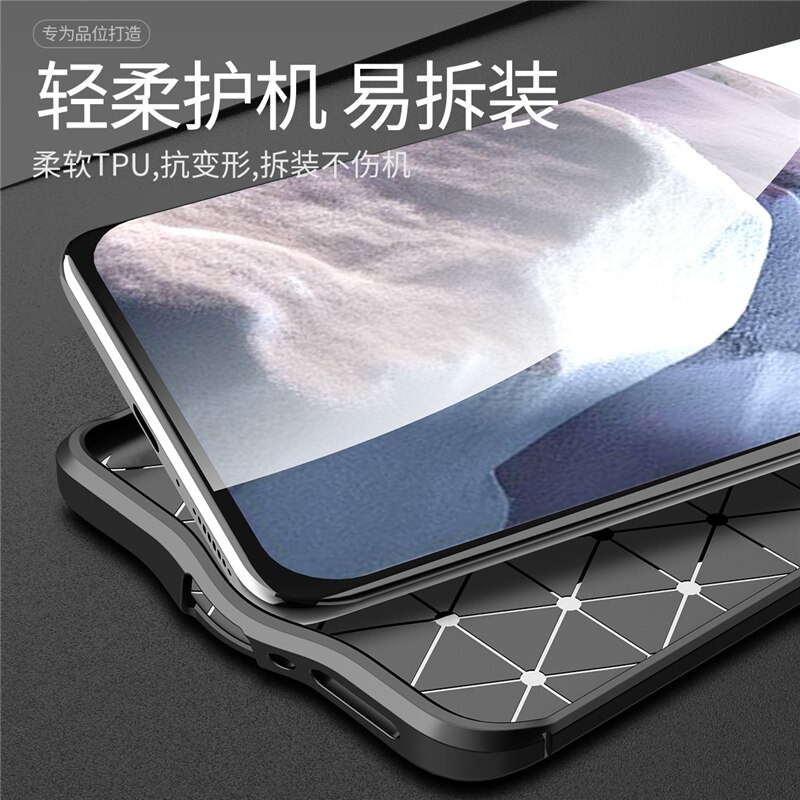 เคส Xiaomi Mi 11 Ultra #เคสฝาหลัง TPU ผิวลิ้นจี่ช่วยป้องกันลายนิ้วมือและกันลื่นได้ดี
