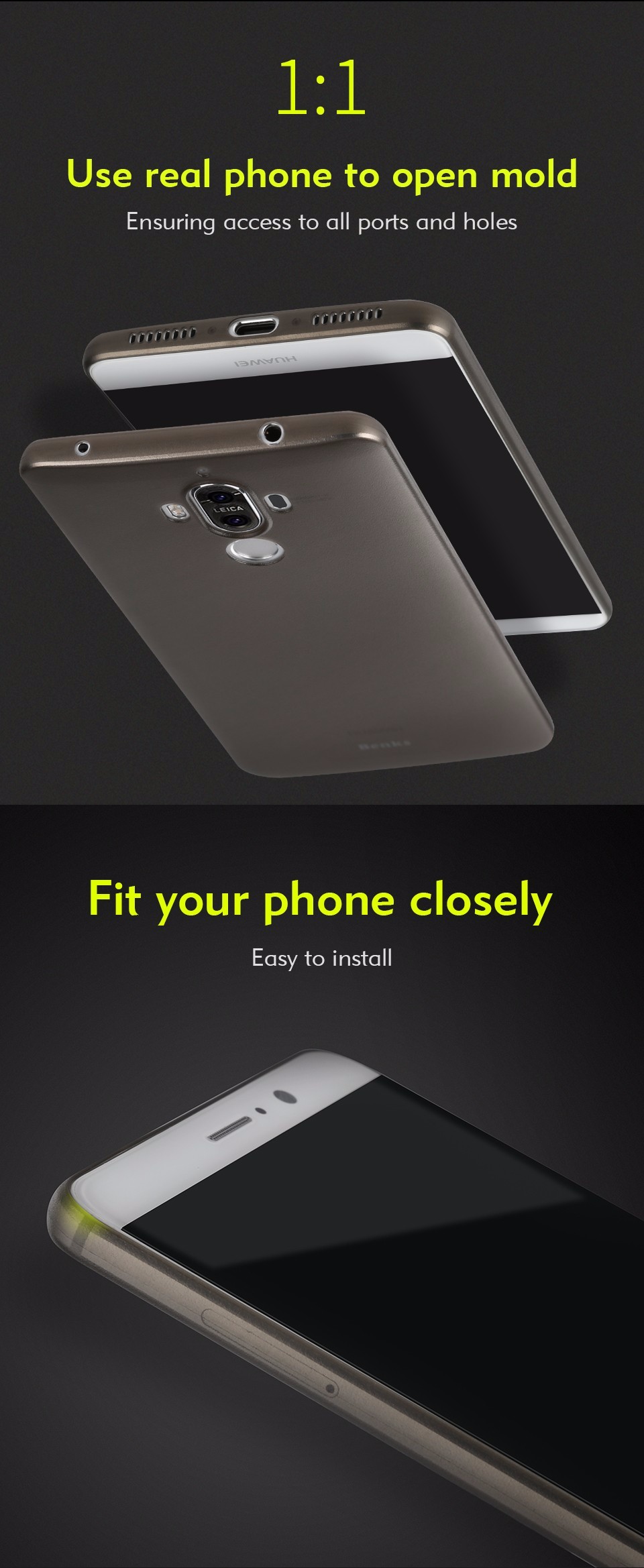 Case Huawei Mate 9 #เคสฝาหลัง BENKS Lollipop