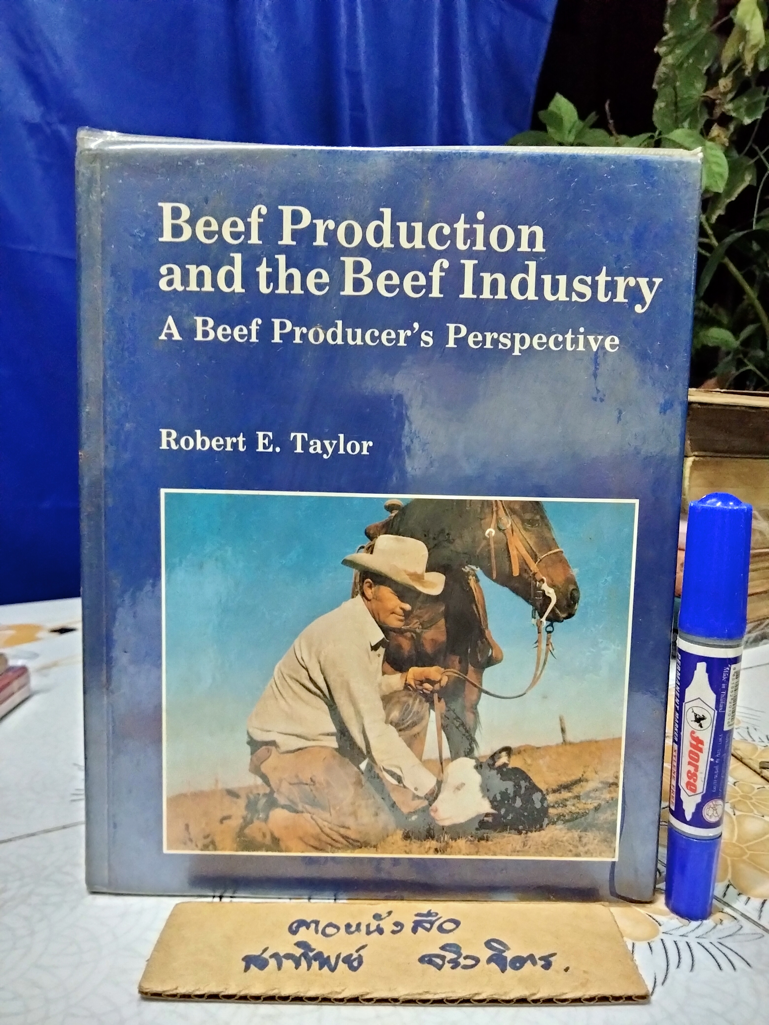 Beef Production and the Beef Industry A Beef Producer's Perspective. Robert E. Taylor