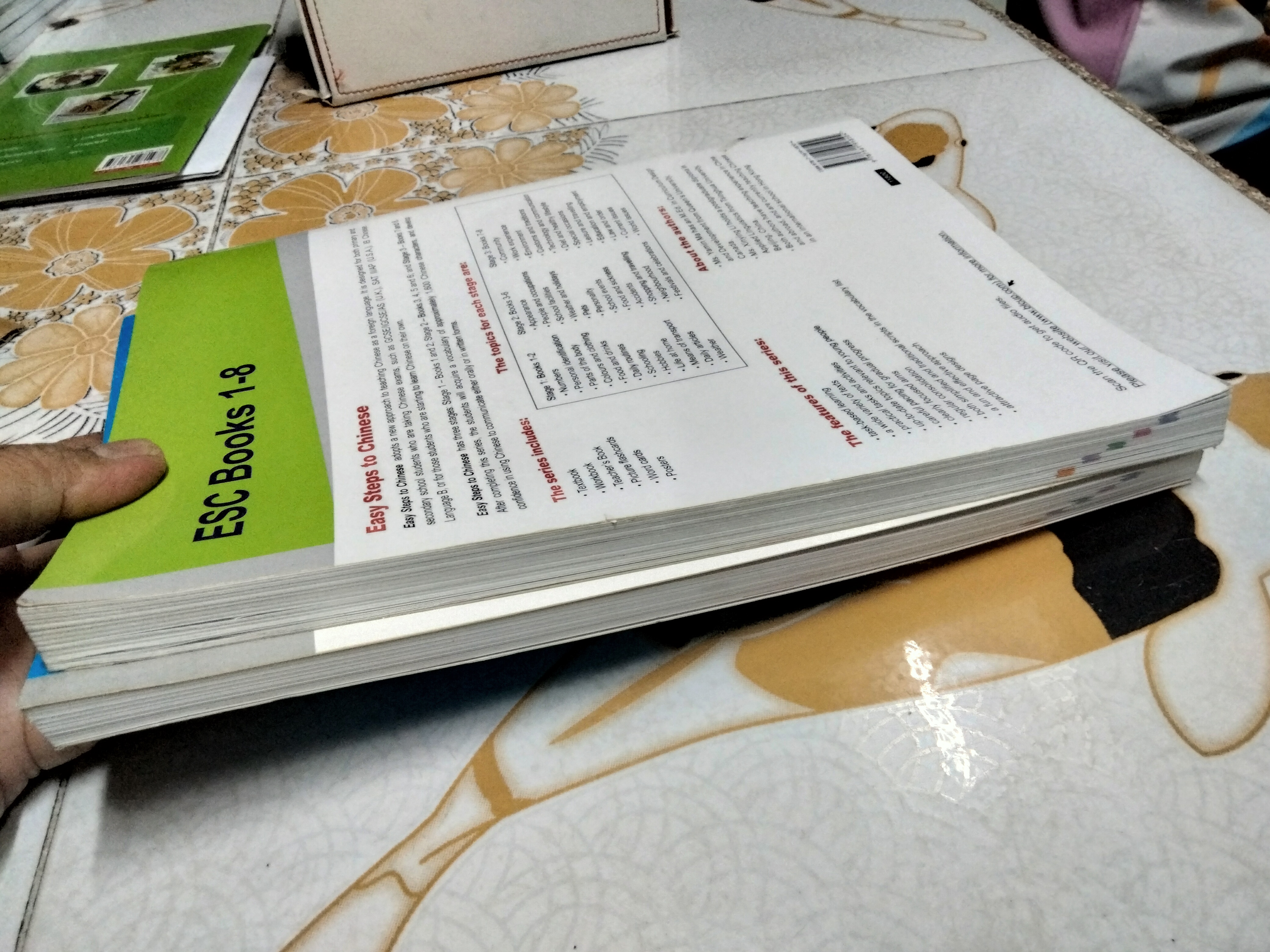 EASY STEPS CHINESE เล่ม 1-2 (TEXTBOOK) Simplified Characters Version ..เล่ม 1 พร้อม CD + เล่ม 2 **สินค้าหมด**