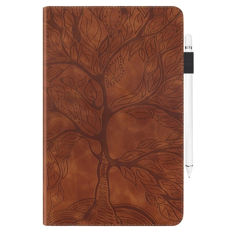 Case Samsung Galaxy Tab A7 Lite 8.7" T220 T225 #เคสฝาพับหนัง PU ลายต้นไม้ Life Tree Print Leather Stand Smart Case Cover