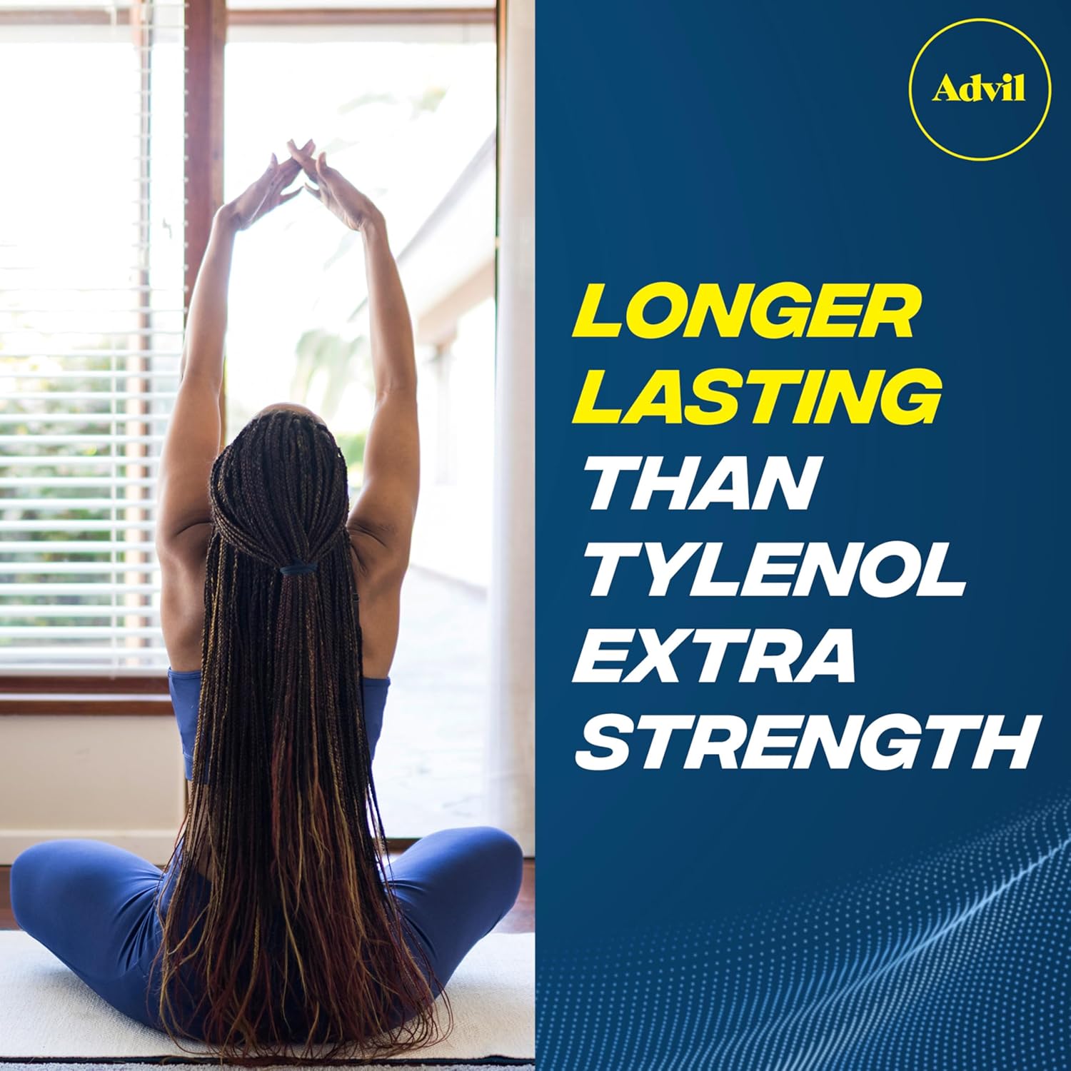 50% Sale!!! EXP.11/2025 (Advil) Ibuprofen 200mg 24 Coated Tablets ยาแก้ปวดและลดไข้