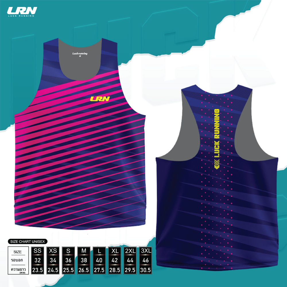 เสื้อกล้าม Run Elite ผ้า Air Flow Plus สำหรับวิ่งมาราธอน (AP09-01)