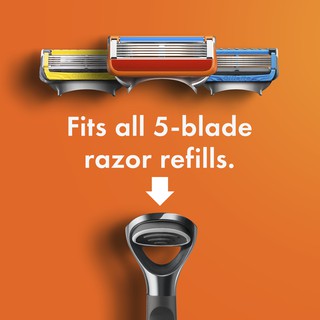 Gillette® Fusion5 Progilde Signature Edition 1 Razor Handle 1 Stand and 1 Blade Refill ชุดมีดโกน ยิลเลตต์