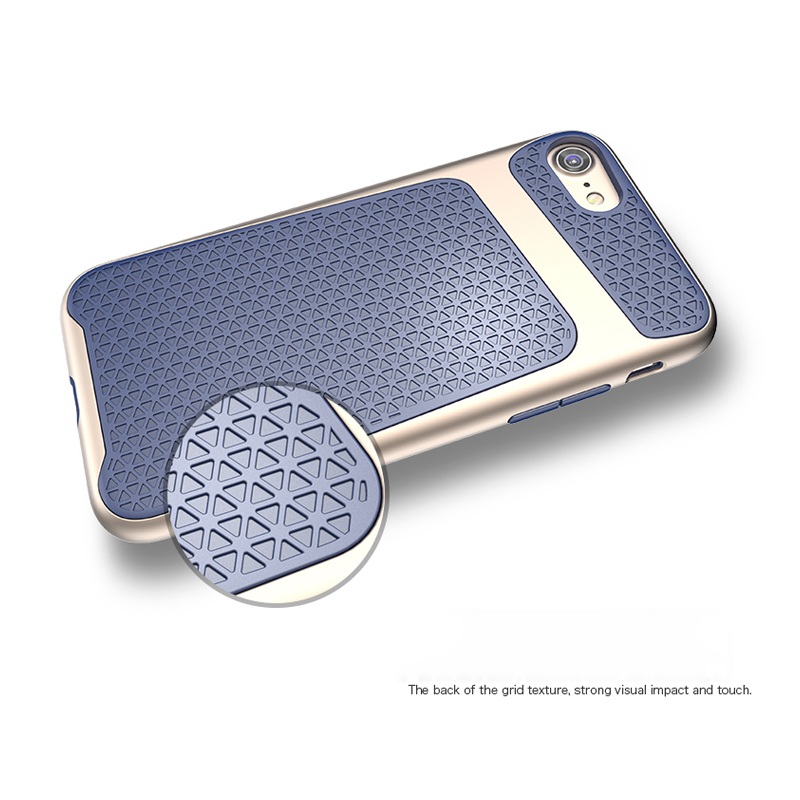 case iphone 7 เคสฝาหลัง USAMS Knight Series เคสไฮบริด Plastic+TPU เคสแข็งแรงทันสมัย