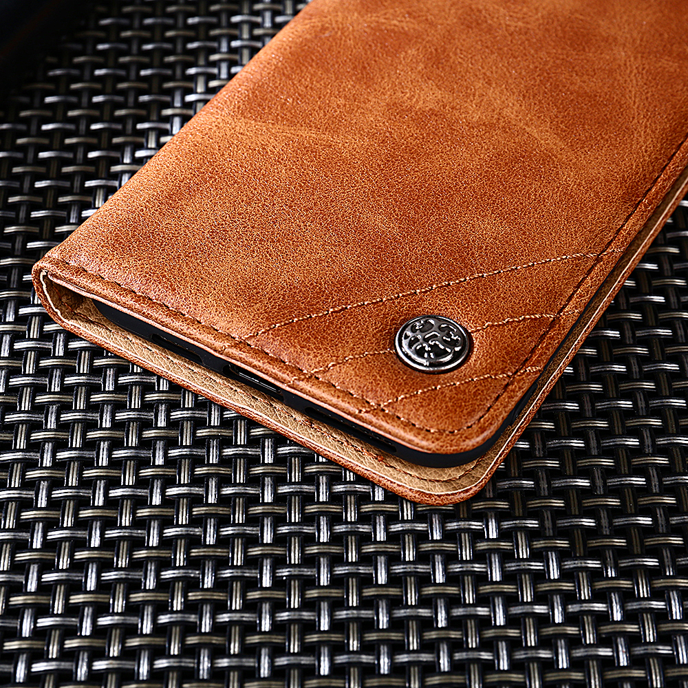 เคส Xiaomi Mi 10T Pro #เคสฝาพับพรีเมี่ยมแบบกระเป๋าสตางค์ หนัง PU Vintage