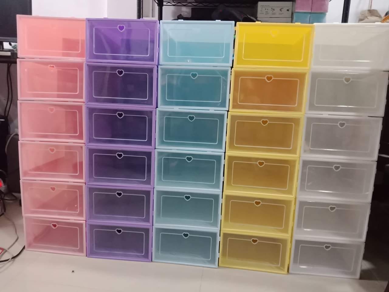 กล่องจัดระเบียบรองเท้า DIY