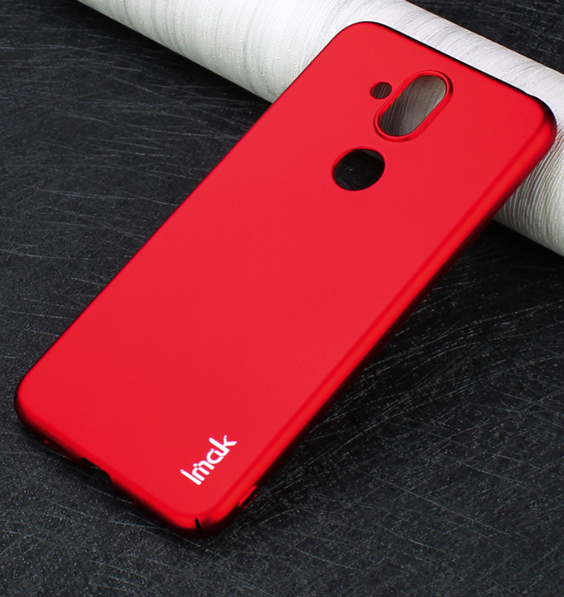 Case Nokia 8.1 / X7 #เคสฝาหลังพลาสติกแข็ง IMAK Jazz Skin Feel Hard Shell
