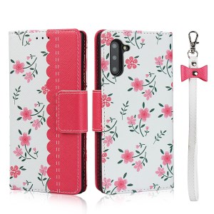 Case Samsung Galaxy Note 10 #เคสฝาพับหนัง PU พิมพ์ลาย Printing Surface PU Leather + TPU Casing