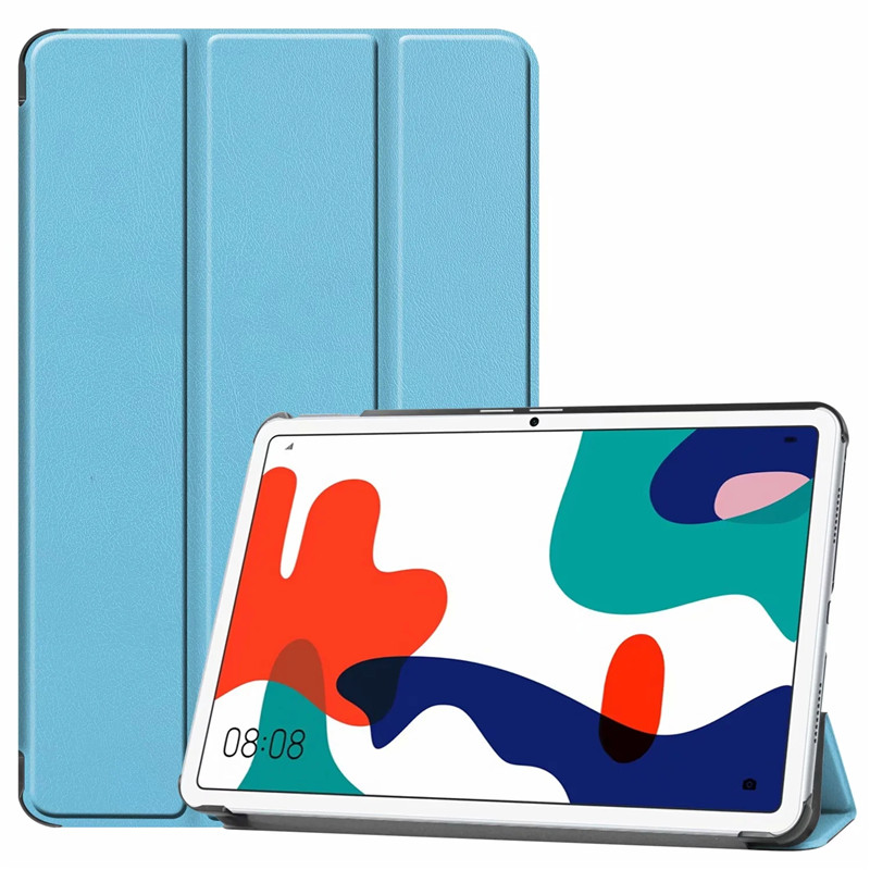 เคส Huawei MatePad 10.4 นิ้ว(2020) #เคสฝาพับหนัง PU แบบ 3 พับ Tri-fold Stand Leather Smart Tablet