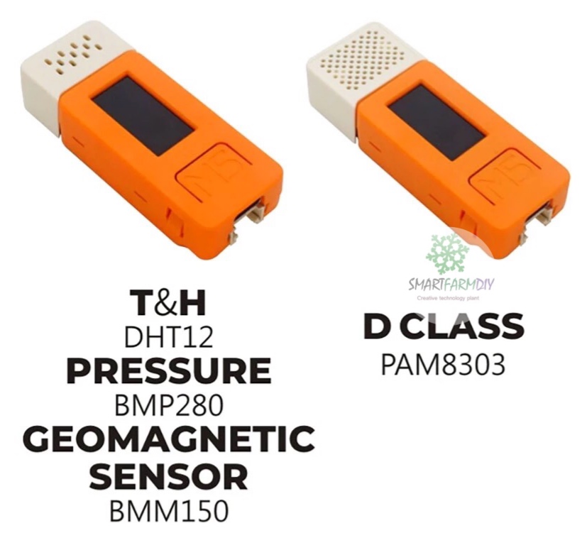 บอรด์ M5stack Stick C + Set Contains SPK + Env Hat ESP32 Development Kit TFT Screen
