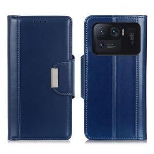 เคส Xiaomi Mi 11 Ultra #เคสฝาพับหนัง PU แบบกระเป๋าสตางค์ 3 Card Slots