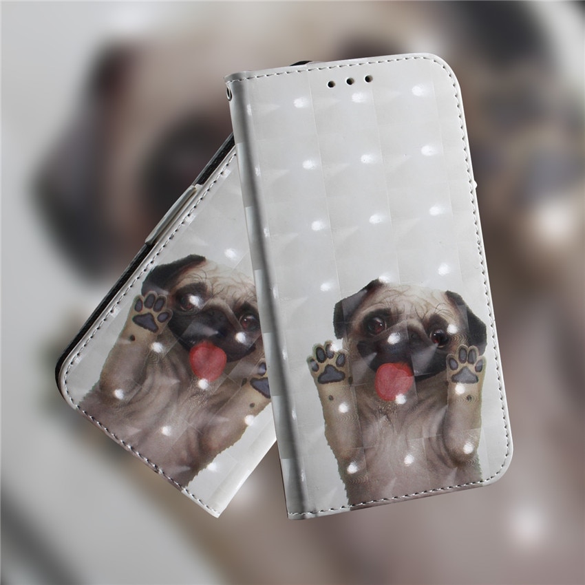 เคส Samsung Galaxy A72 / A72 5G#เคสฝาพับแบบกระเป๋าสตางค์ Pattern Printing Wallet Stand ลายน่ารักๆ