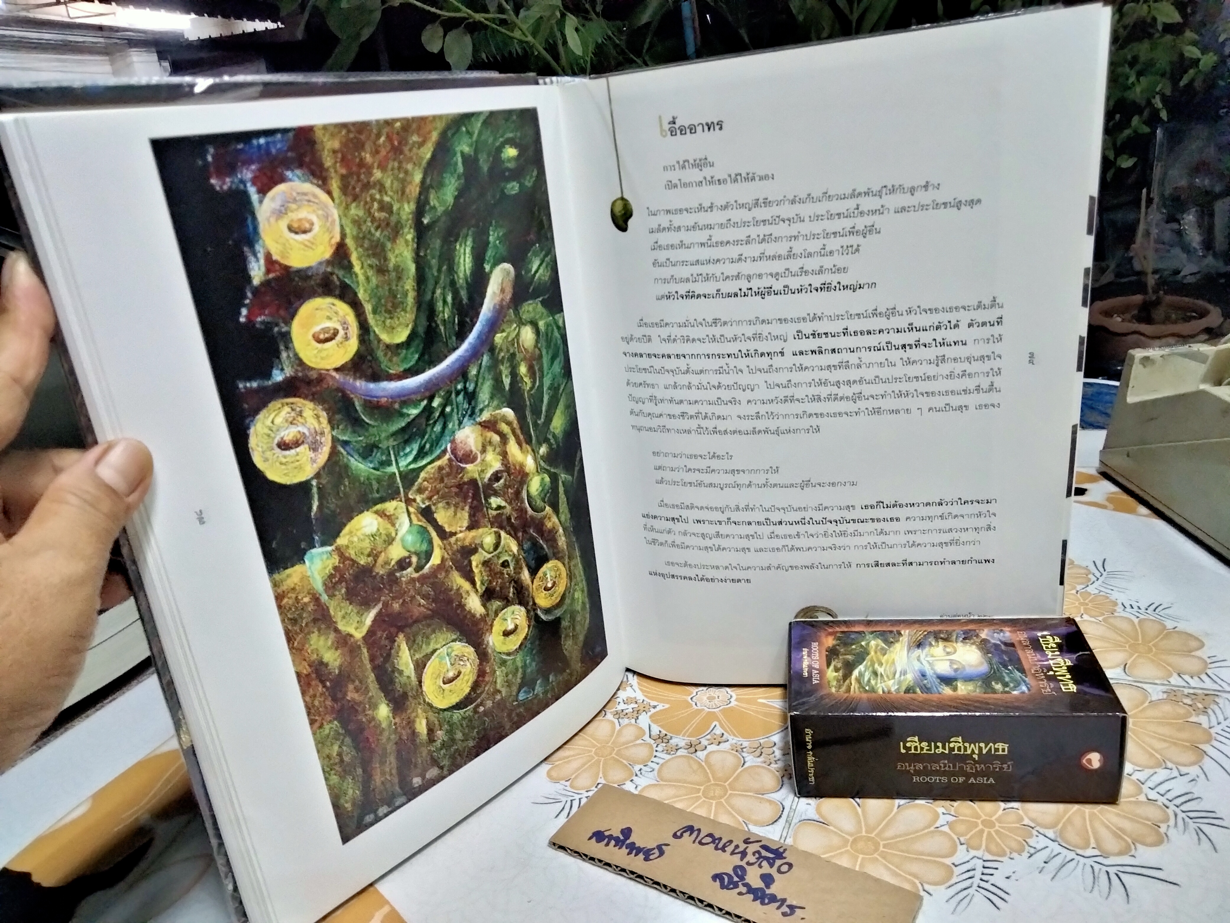 เซียมซีพุทธ อนุสาสนีปาฏิหาริย์ ROOTS OF ASIA พร้อมด้วยไพ่ (80 ใบ พร้อมกล่อง) โดย อำนาจ กลั่นประชา **สินค้าหมด**