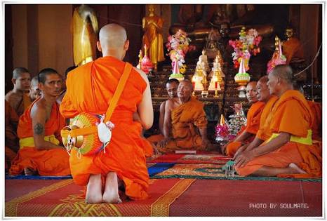 การเตรียมตัวบวชพระ