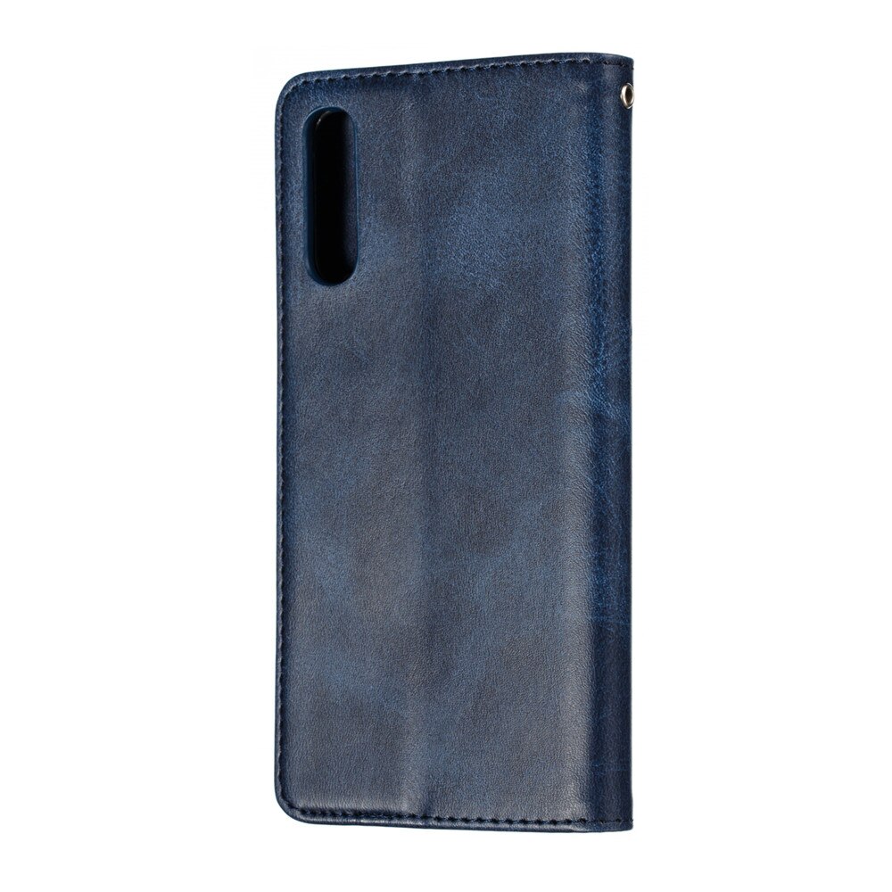Case Samsung Galaxy A50 / A50s / A30s #เคสฝาพับหนัง PU มีช่องซิปปกดูดซับอัตโนมัติ Auto-absorbed Zipper Wallet Leather