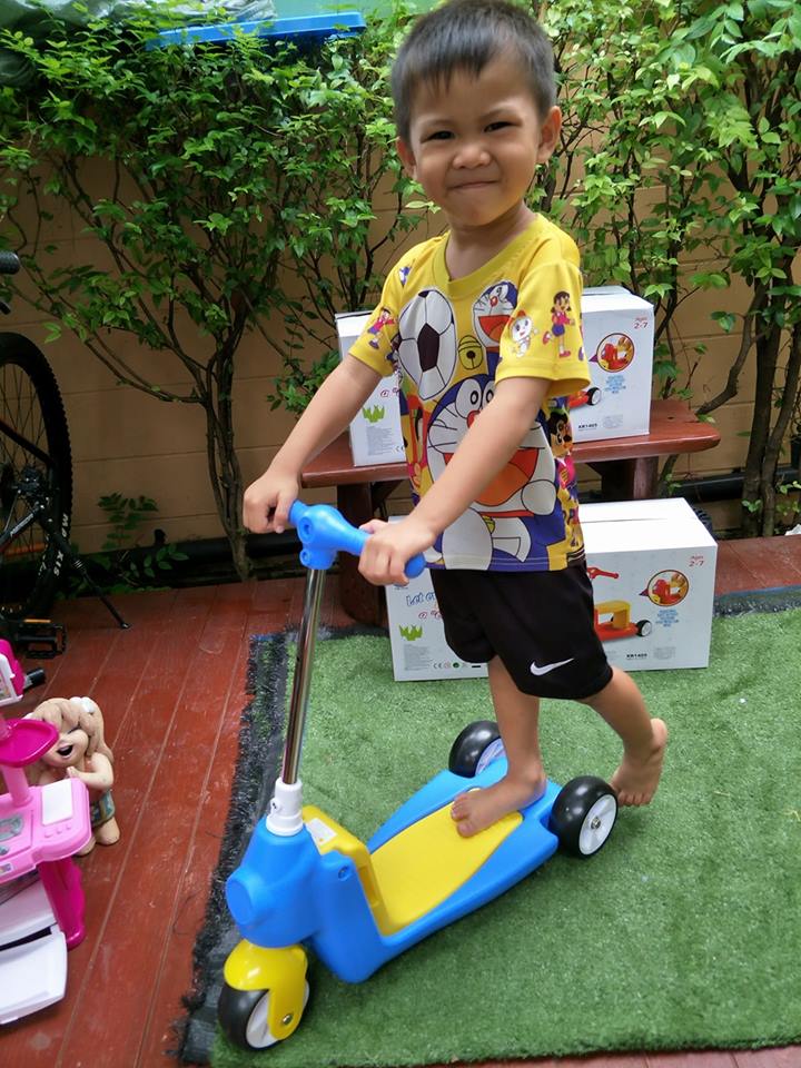 รถขาไถเปลี่ยนเป็นสกู๊ตเตอร์ได้