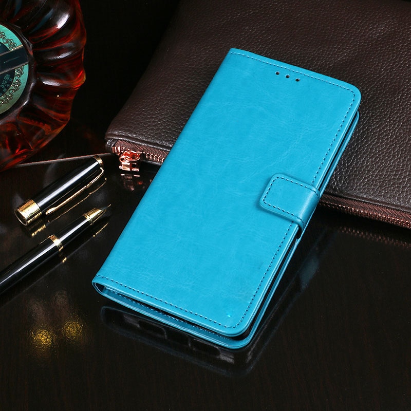 Case Vivo Y55 #เคสฝาพับแบบกระเป๋าสตางค์หนัง PU ผิวหนังม้า Crazy Horse