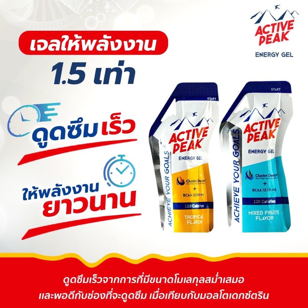 เจลให้พลังงาน ACTIVE PEAK Energy Gel 40ML (Z04)